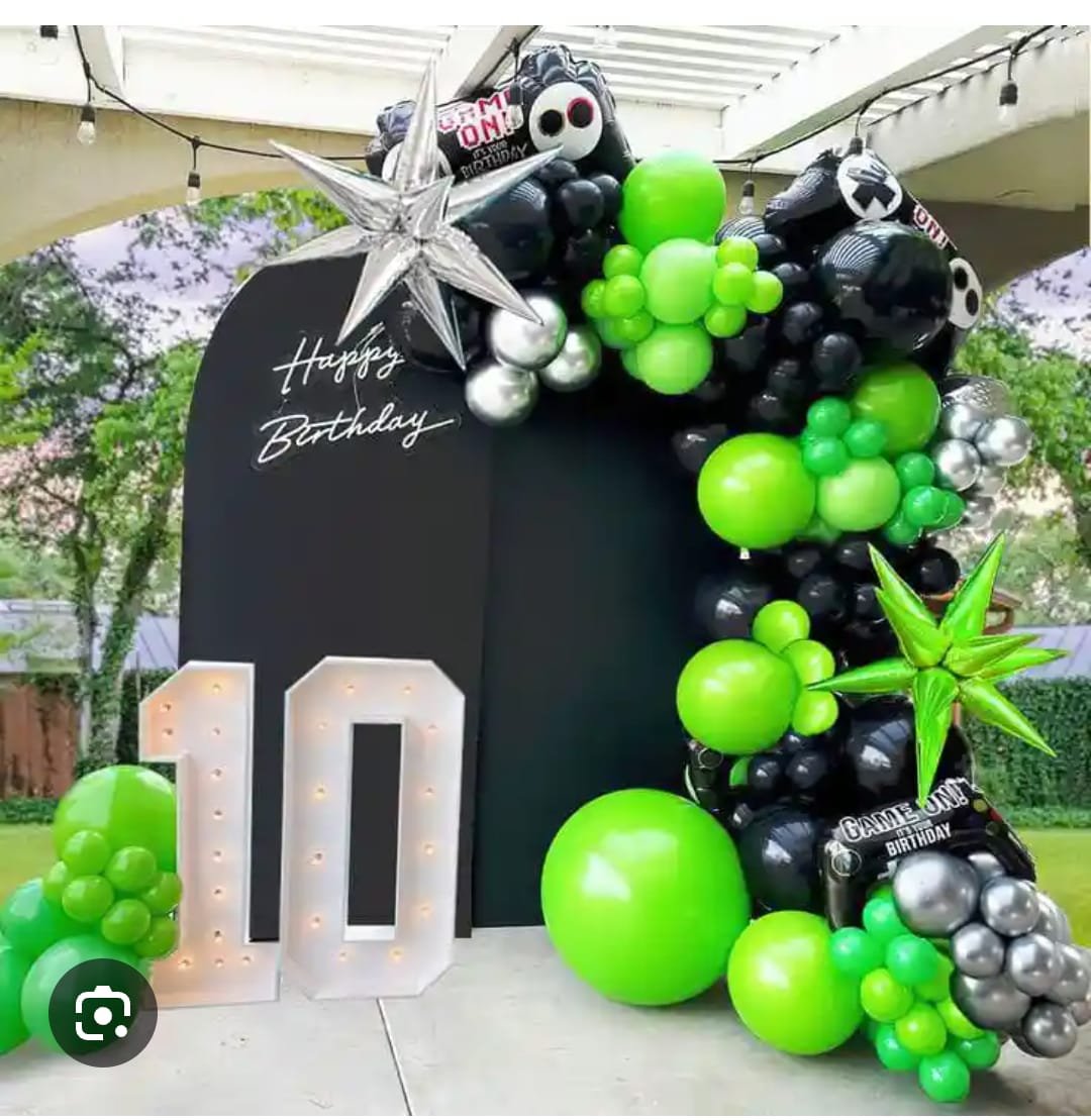Balloon backdrop